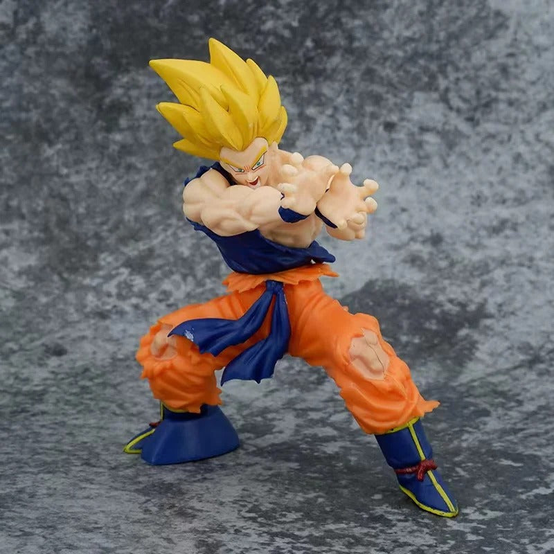Dragon Ball Z Super Saiyan Goku Kamehameha Figure