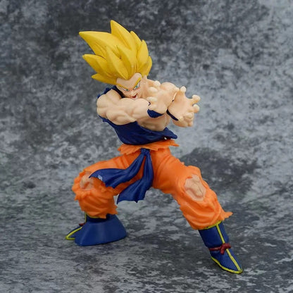 Dragon Ball Z Super Saiyan Goku Kamehameha Figure