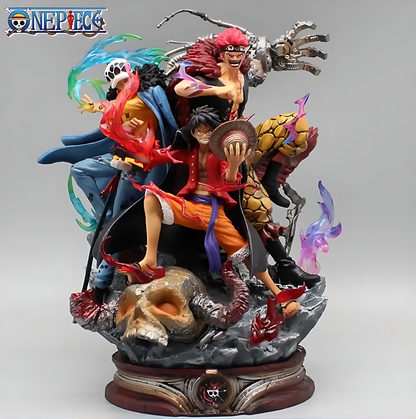 One Piece Worst Generation Trio (Wano Arc) Statue