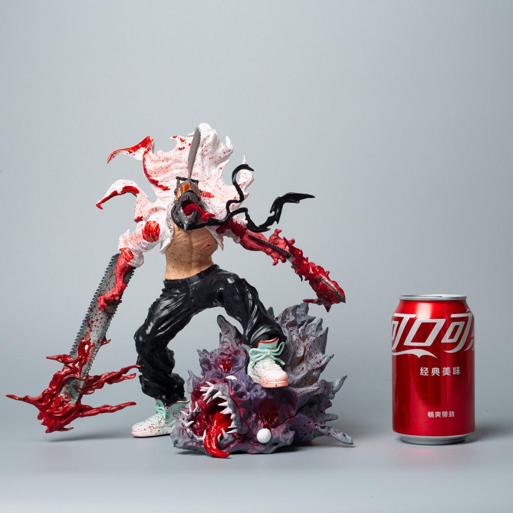 Chainsaw Man Denji Bloody Devil Battle Figure