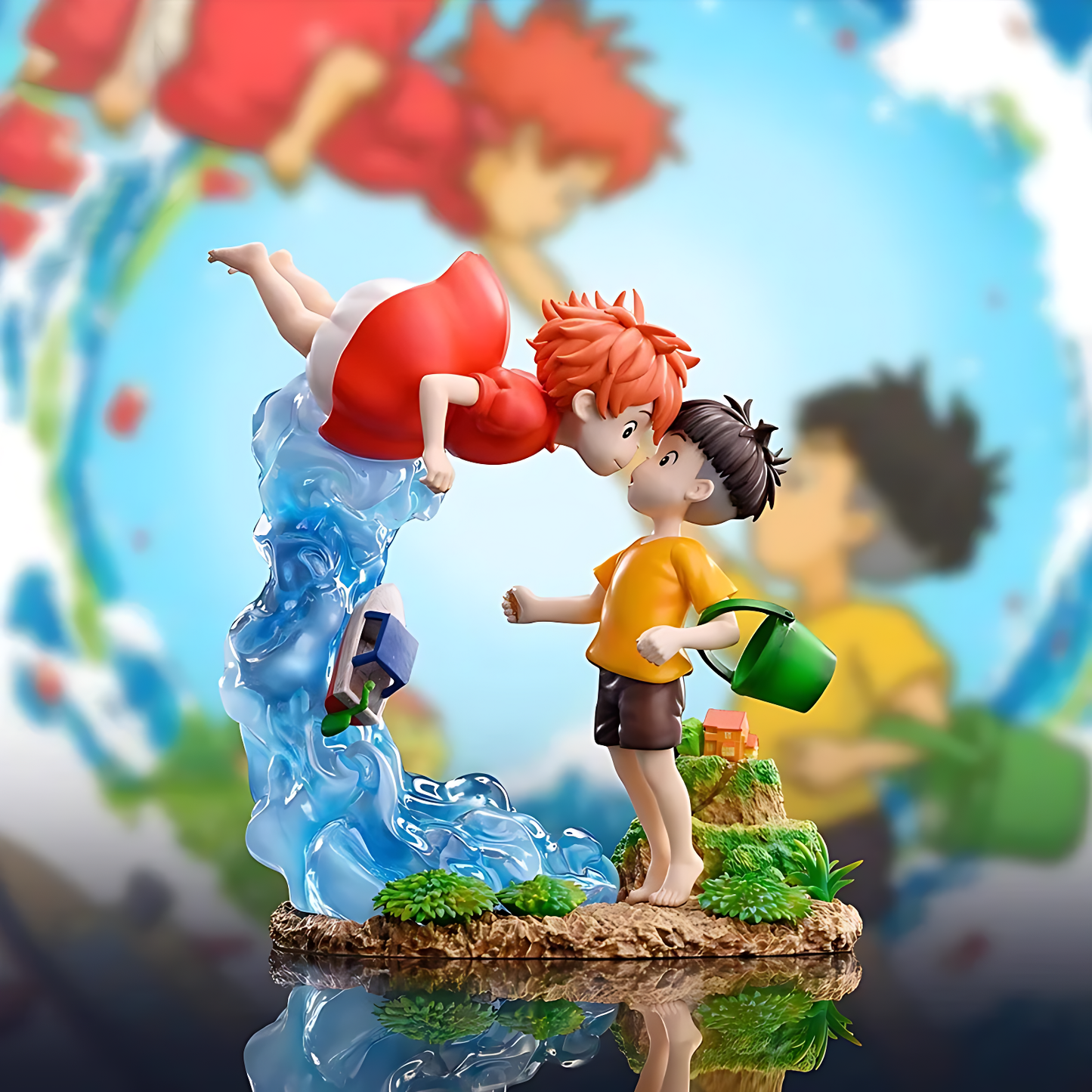 Studio Ghibli Ponyo & Sosuke (Ocean Leap) Action Figure