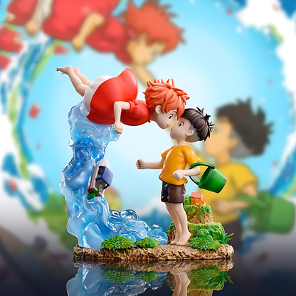 Studio Ghibli Ponyo & Sosuke (Ocean Leap) Action Figure