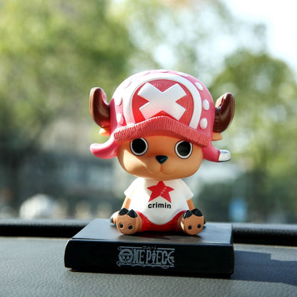 One Piece Tony Tony Chopper Sitting Car Dashboard Figure