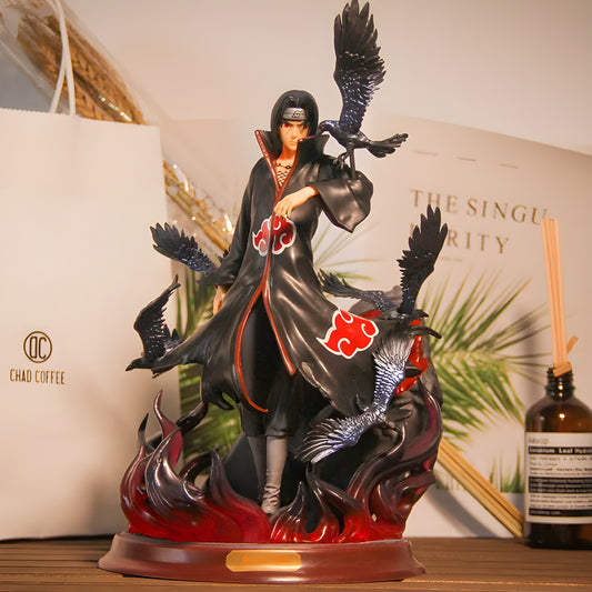 Naruto Itachi Uchiha (Crow & Dark Chakra) Action Figure