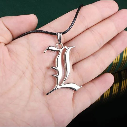 Death Note "L" Lawliet Emblem Necklace