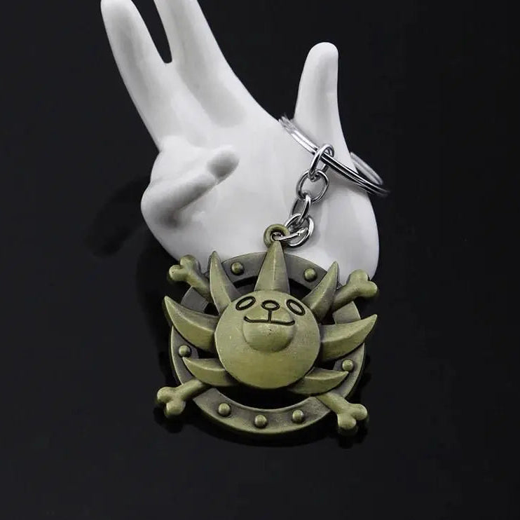 One Piece Thousand Sunny Metal Keychain