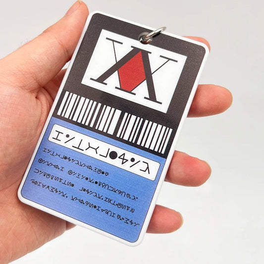 Hunter x Hunter License Card Holder Keychain
