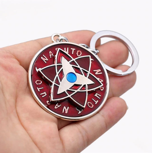 Naruto Itachi Uchiha Mangekyou Sharingan Fidget Keychain