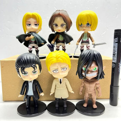 Attack on Titan Chibi Mini Figures Set