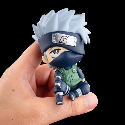 Naruto Kakashi Hatake Sitting Chibi Mini Figure