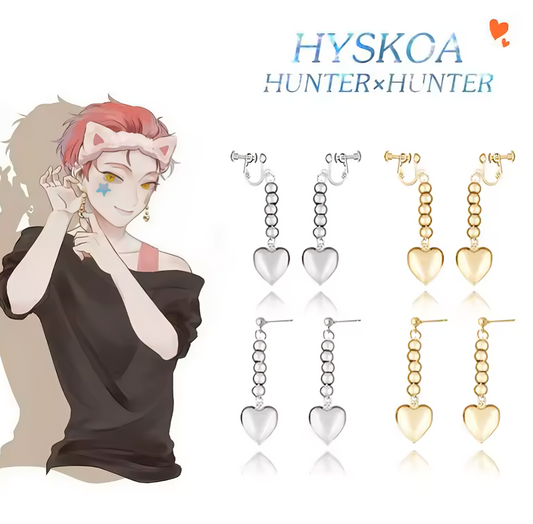 Hunter x Hunter Hisoka Clip-On Earrings