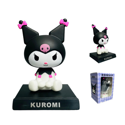 Sanrio Kuromi Black Sitting Car Dashboard Figure