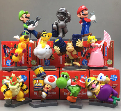 Super Mario Mario Kart 7 Mini Figures Set