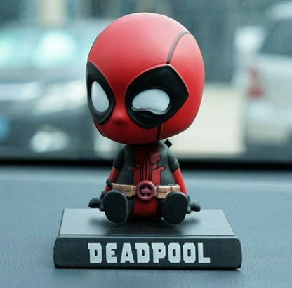 Marvel Deadpool Sitting Car Dashboard Figure
