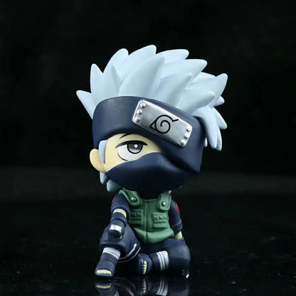 Naruto Kakashi Hatake Sitting Chibi Mini Figure