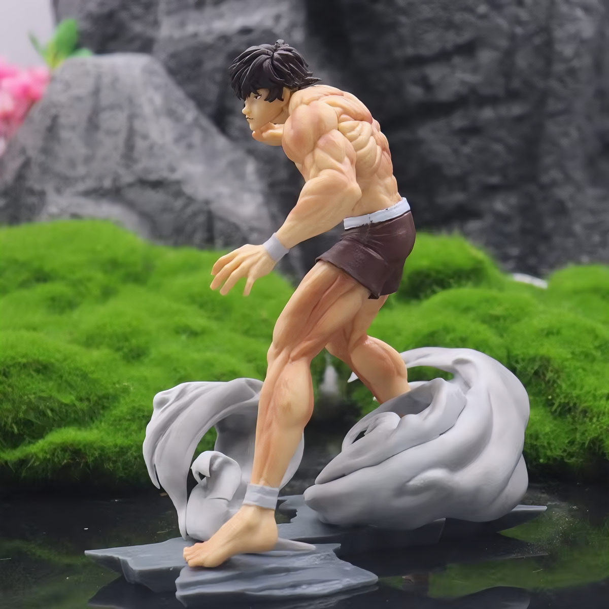 Baki Baki Hanma Martial Arts Stance Figure