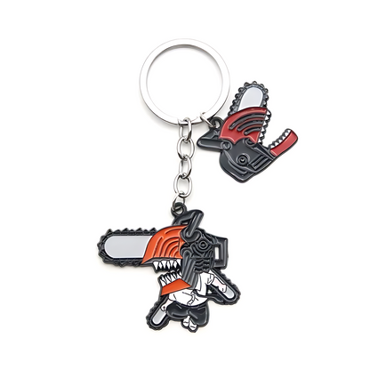 Chainsaw Man Denji & Pochita Dual Keychain