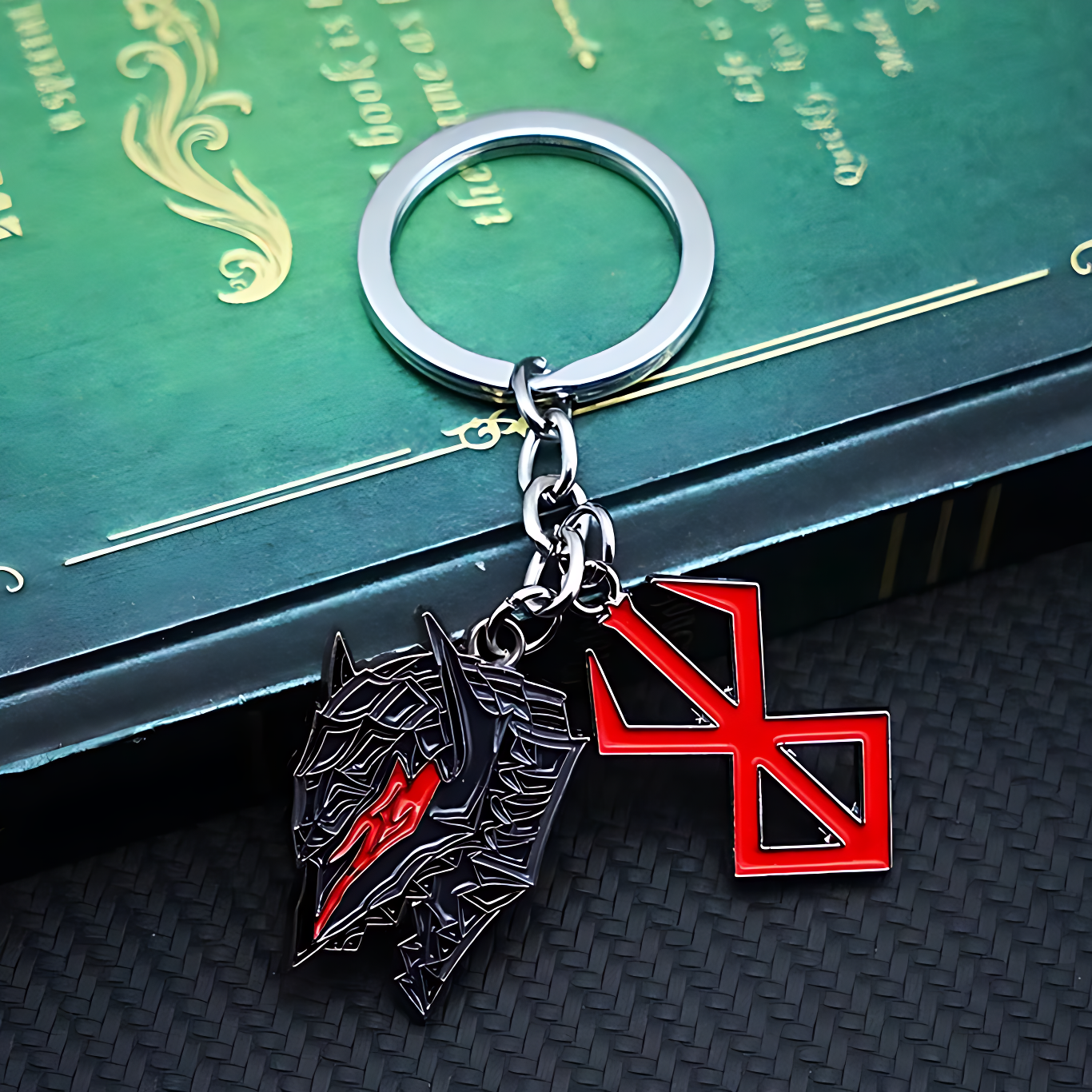 Berserk Brand of Sacrifice & Berserker Armor Keychain