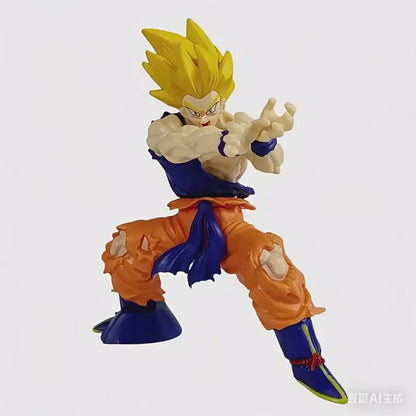 Dragon Ball Z Super Saiyan Goku Kamehameha Figure