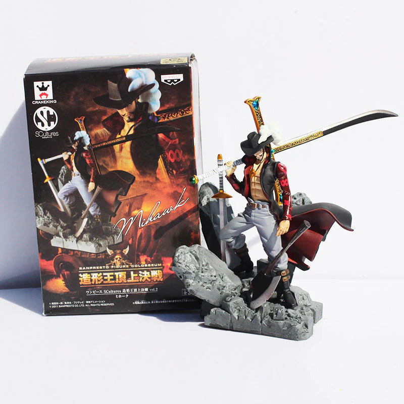 One Piece Dracule Mihawk Rocks Base Figure