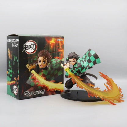 Demon Slayer Tanjiro Kamado Hinokami Kagura Flame Slash Collectible Figure