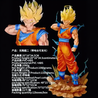 Dragon Ball Z Super Saiyan Goku Angel Halo Figure