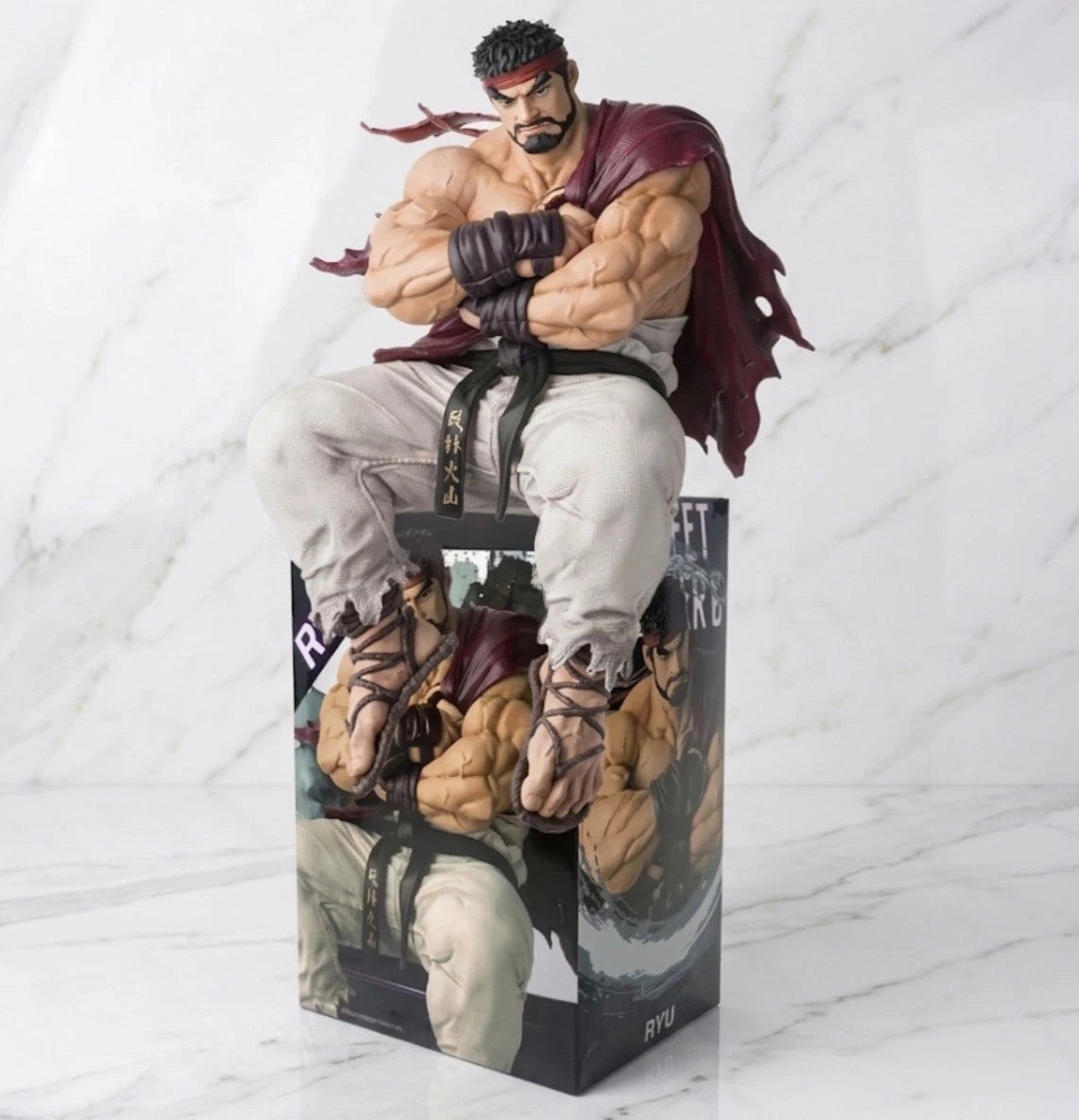 Street Fighter Ryu Bearded Battle Outfit Figure