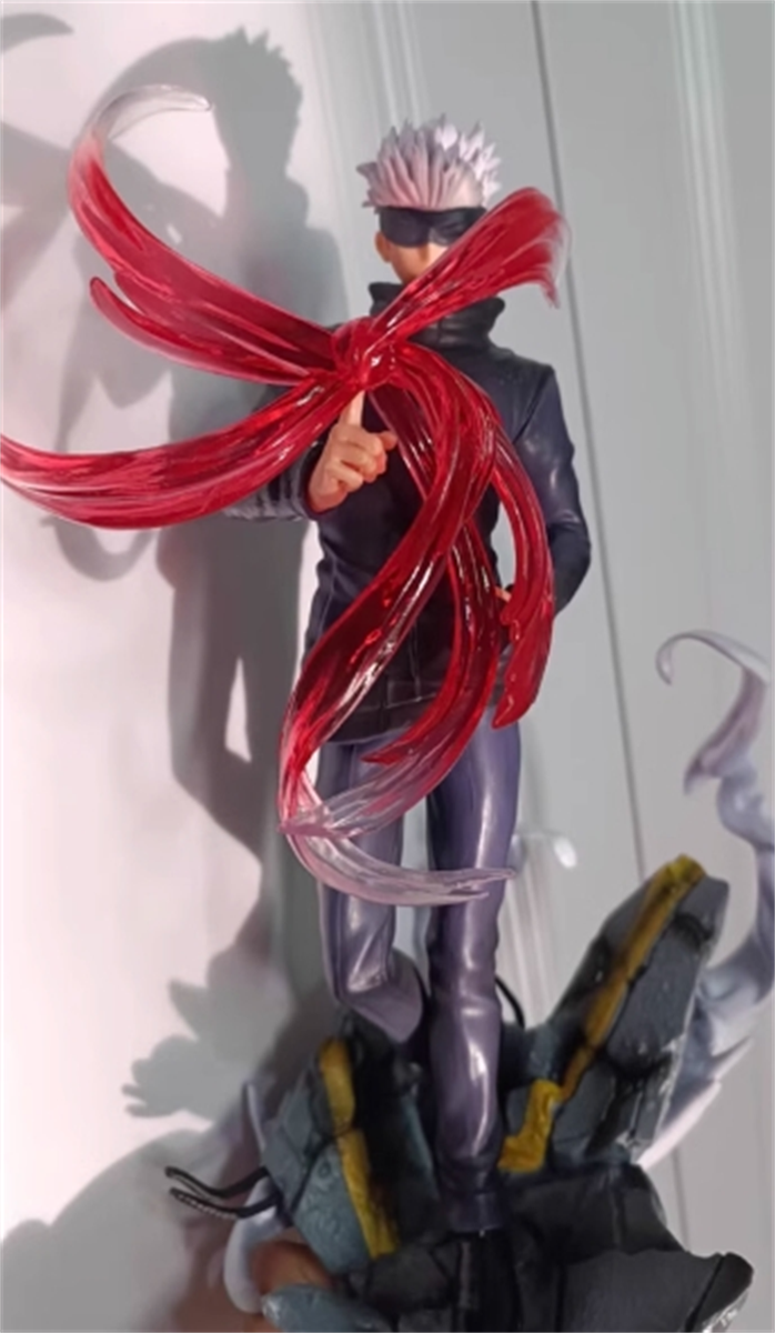 Jujutsu Kaisen Satoru Gojo Cursed Technique Red Figure