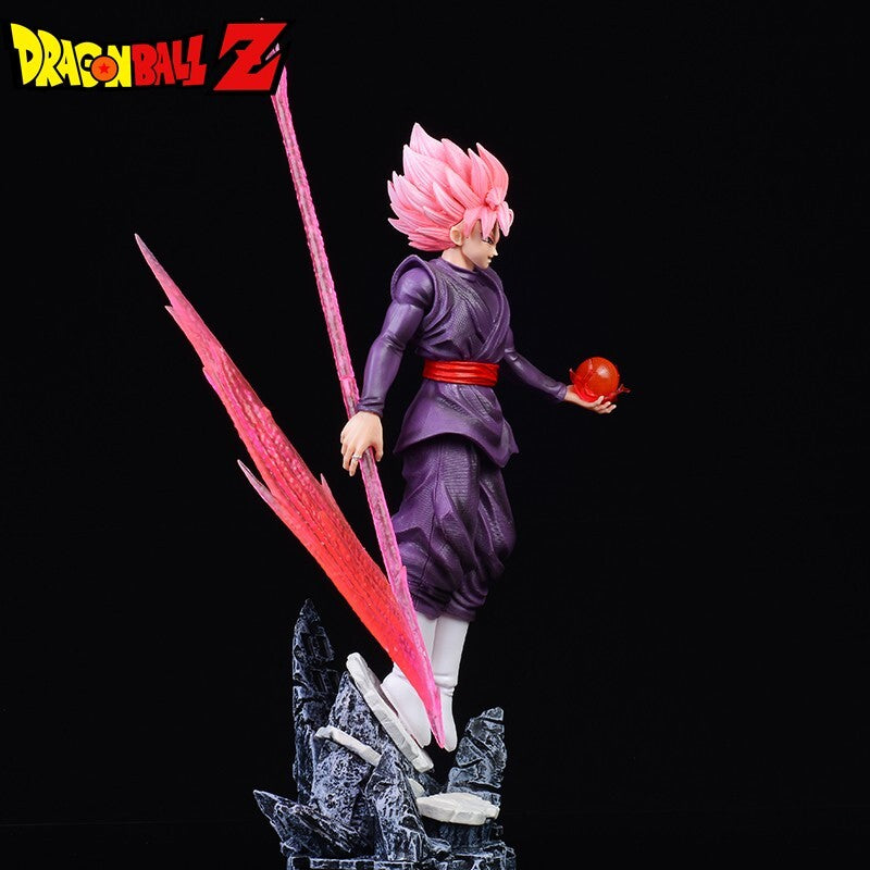 Dragon Ball Super Goku Black Super Saiyan Rosé Scythe Figure