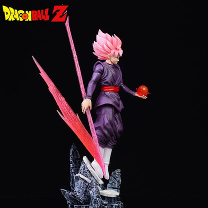 Dragon Ball Super Goku Black Super Saiyan Rosé Scythe Figure