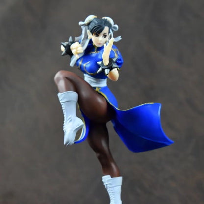 Street Fighter Chun-Li Combat Pose Figure