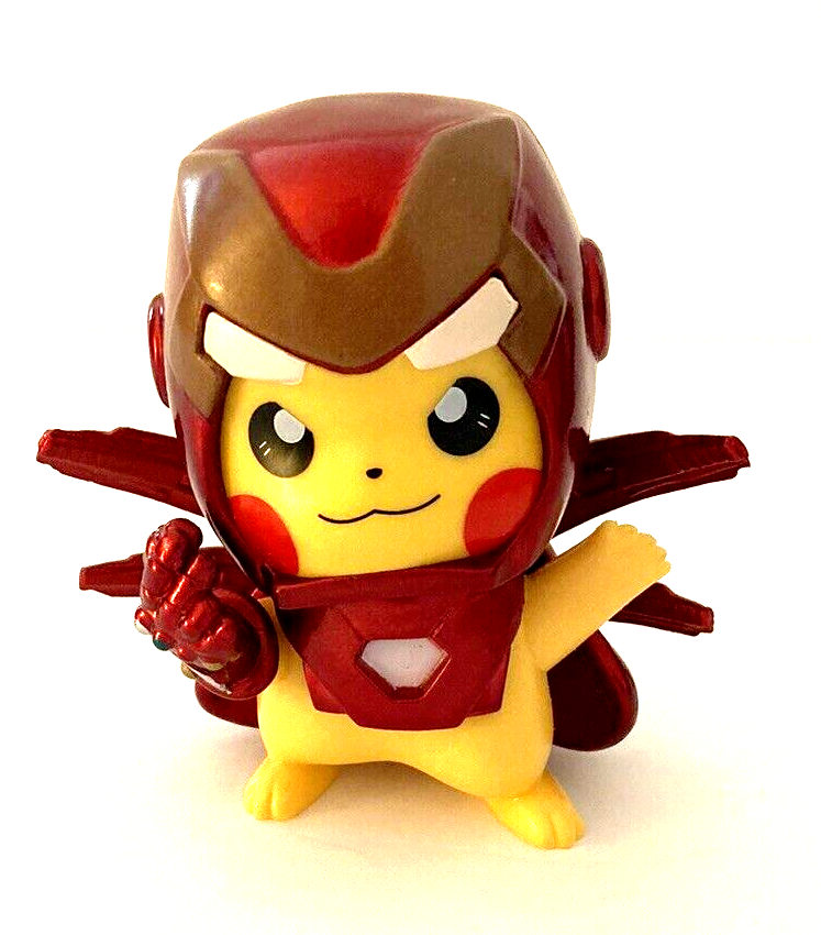 Pokémon Iron Man Pikachu Cosplay Figure