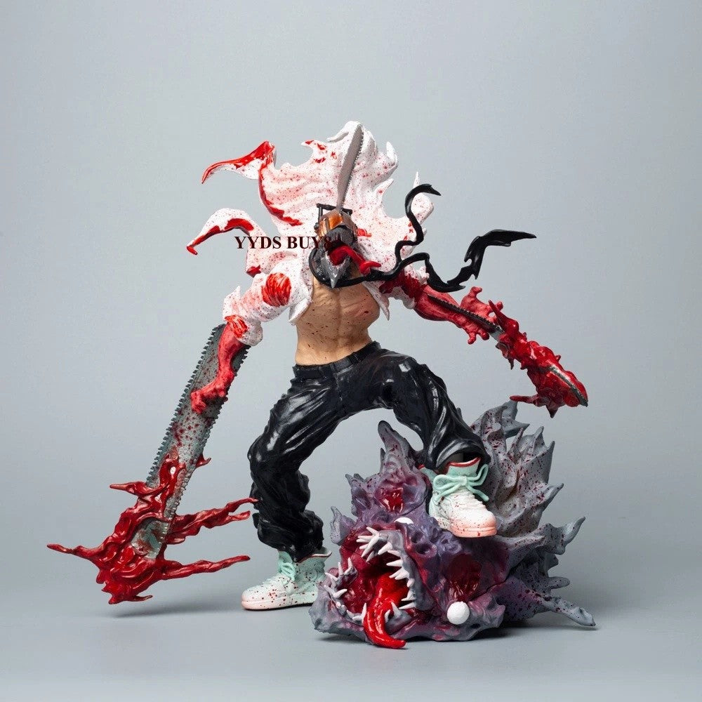 Chainsaw Man Denji Bloody Devil Battle Figure