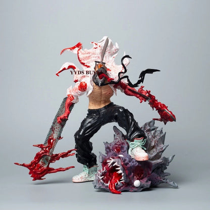 Chainsaw Man Denji Bloody Devil Battle Figure