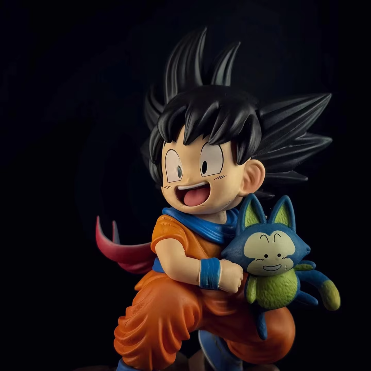 Dragon Ball Kid Goku with Puar Chibi Figure