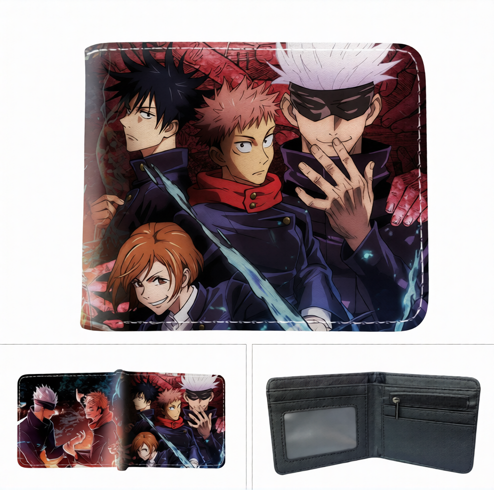 Jujutsu Kaisen Tokyo Jujutsu High Anime Bifold Wallet