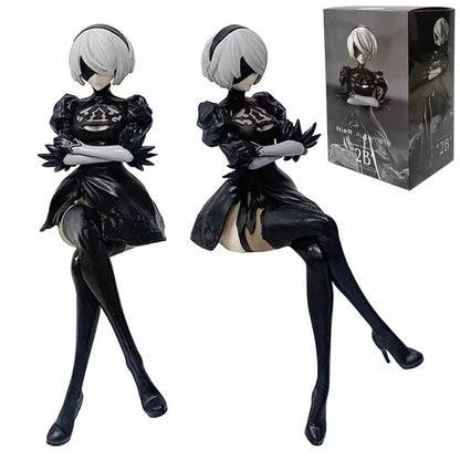 NieR:Automata 2B Sitting Figure