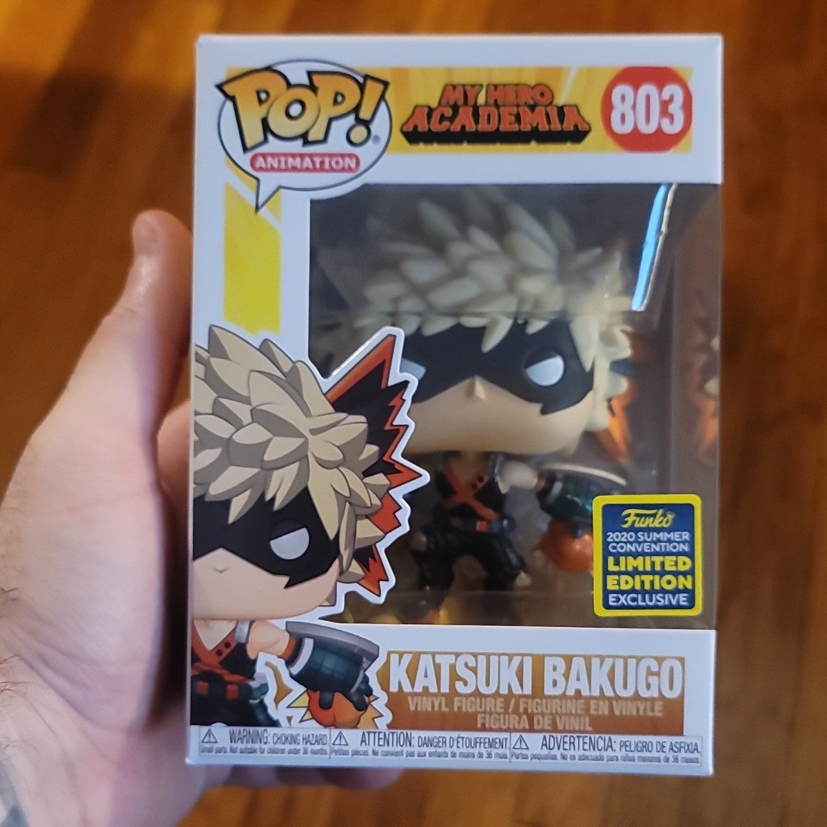 My Hero Academia Katsuki Bakugo Funko Pop Vinyl Figure