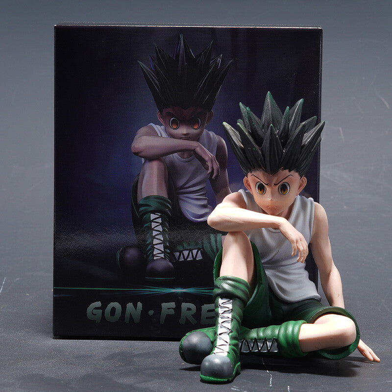 Hunter x Hunter Gon Freecss Sitting Figure