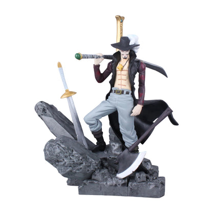 One Piece Dracule Mihawk Rocks Base Figure