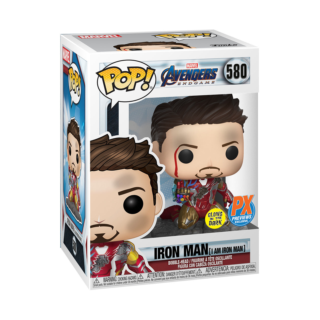 Marvel Iron Man "I Am Iron Man" Funko Pop Figure