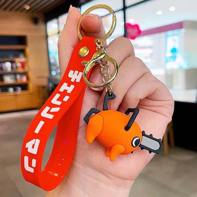 Chainsaw Man Chibi 3D Keychain Collection