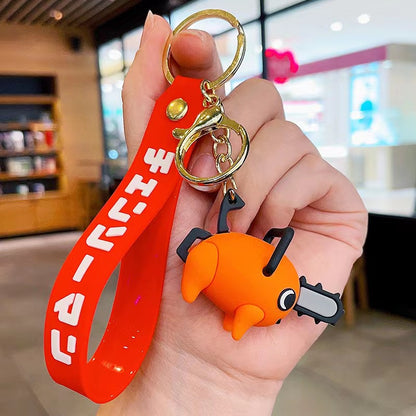 Chainsaw Man Chibi 3D Keychain Collection