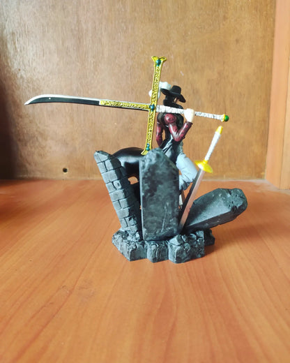 One Piece Dracule Mihawk Rocks Base Figure