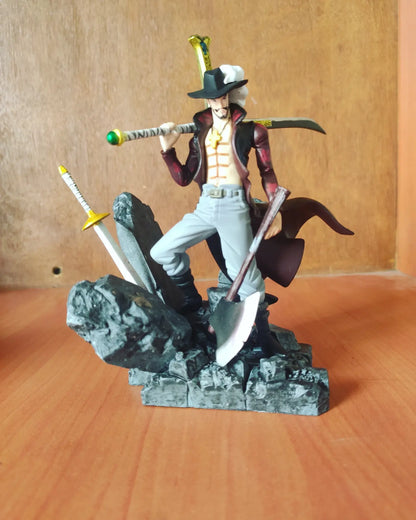One Piece Dracule Mihawk Rocks Base Figure