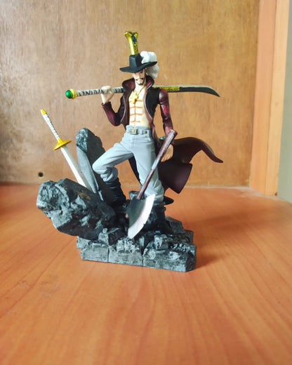 One Piece Dracule Mihawk Rocks Base Figure