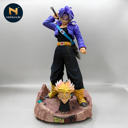 Dragon Ball Z Future Trunks Interchangeable Head Figure