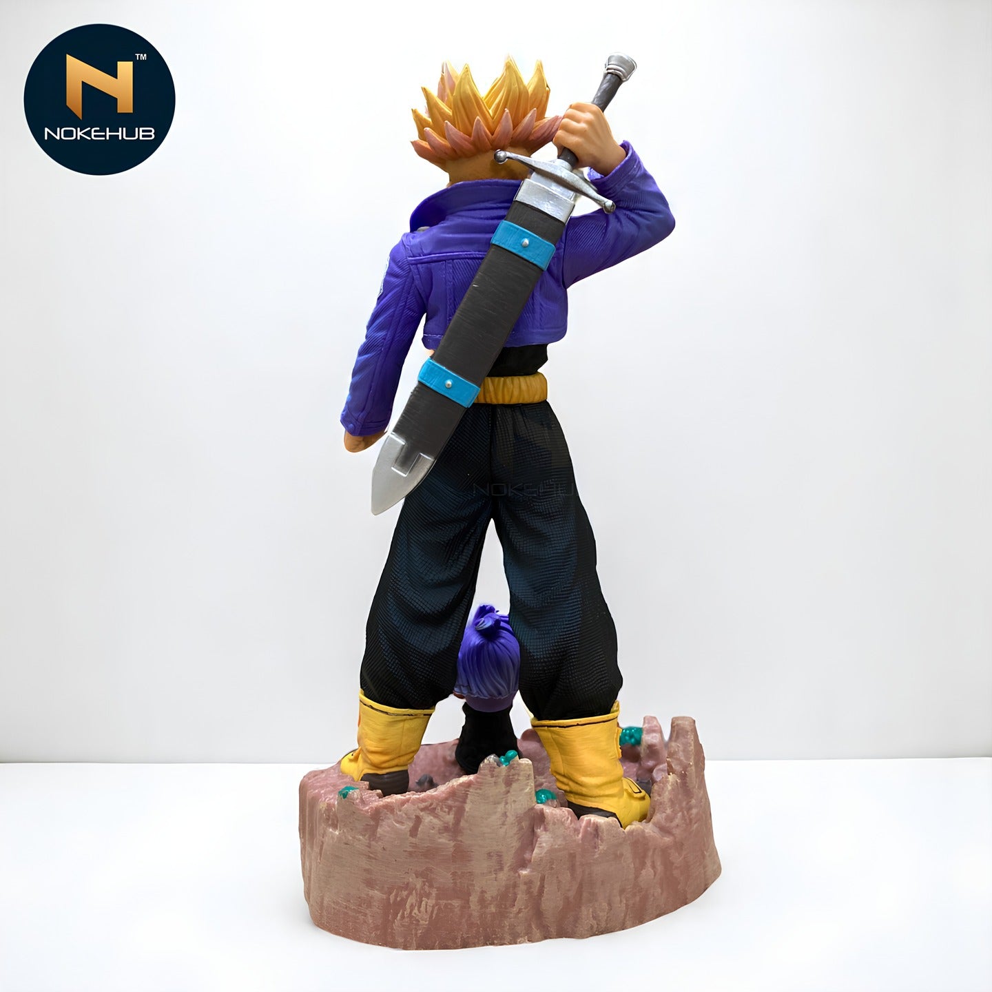 Dragon Ball Z Future Trunks Interchangeable Head Figure