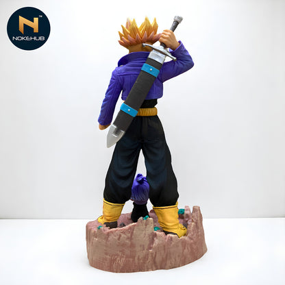 Dragon Ball Z Future Trunks Interchangeable Head Figure