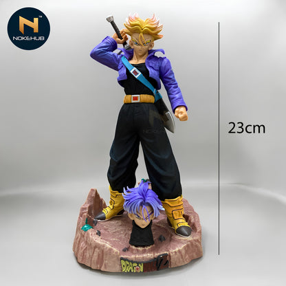Dragon Ball Z Future Trunks Interchangeable Head Figure